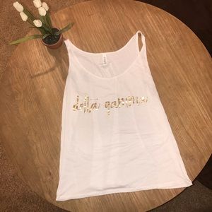 Delta Gamma Tank Top, Size L